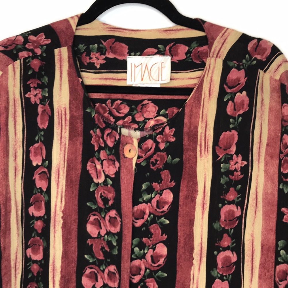 Vintage floral cardigan